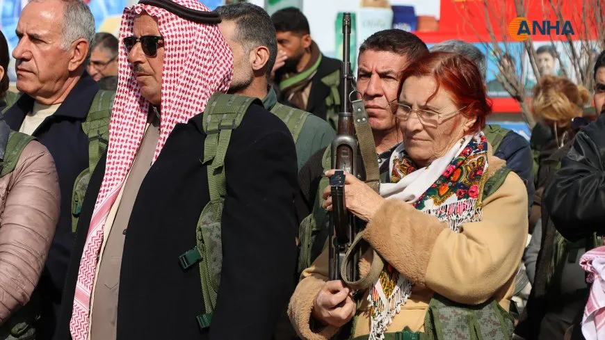 Components, forces, parties, and Autonomous Administration in Jazera Canton join SDF