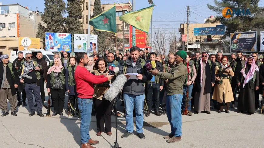 Components, forces, parties, and Autonomous Administration in Jazera Canton join SDF