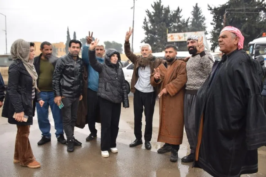 Fourth convoy of Kobani people heads to Tishreen Dam
