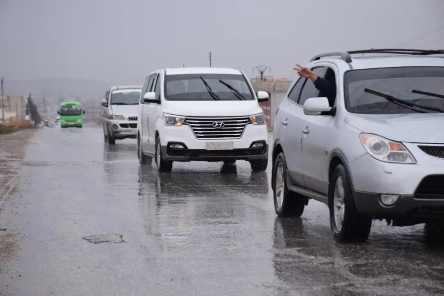 Fourth convoy of Kobani people heads to Tishreen Dam