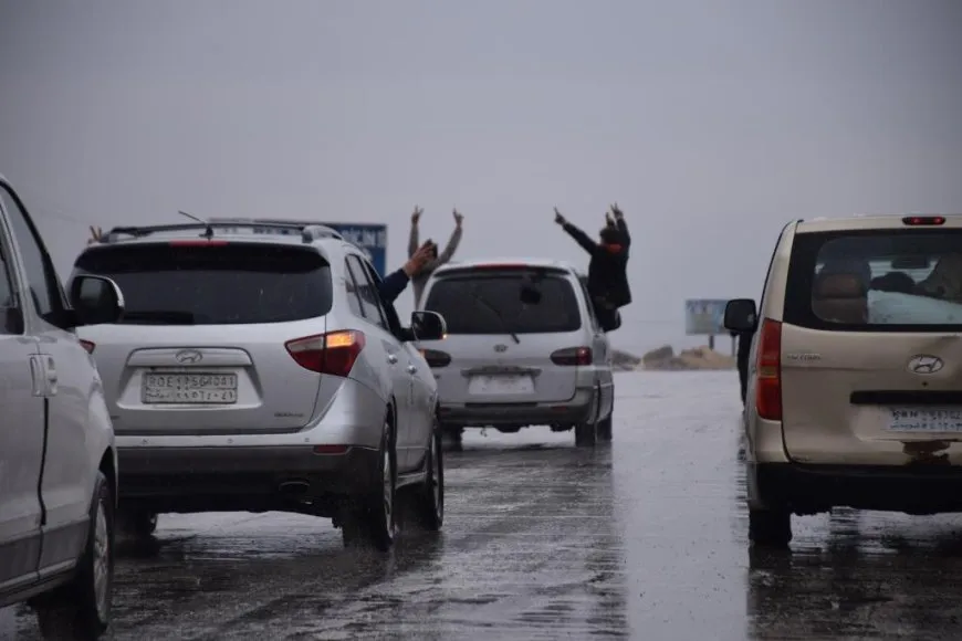 Fourth convoy of Kobani people heads to Tishreen Dam