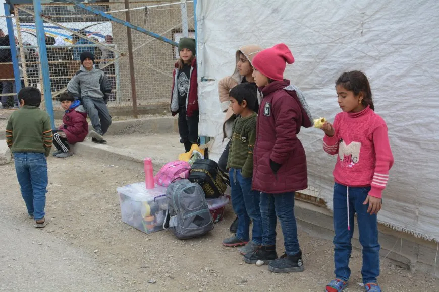 44 Iraqi families leave Roj Camp in NE Syria for their homeland