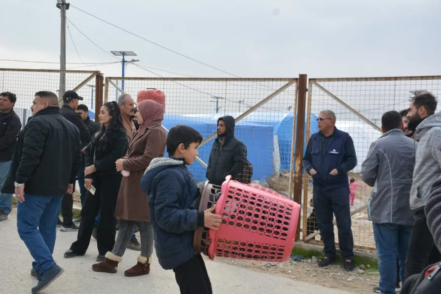 44 Iraqi families leave Roj Camp in NE Syria for their homeland