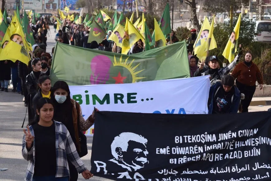 Location and time of February 15 event in Dêrik