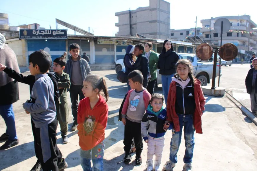 People of NE Syria take part in 4 demonstrations, 5 protest stands condemning international conspiracy