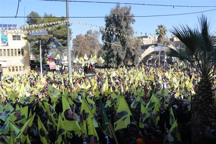 From protest in Hasaka: “Black Day” will become “Freedom Day” for Leader Ocalan