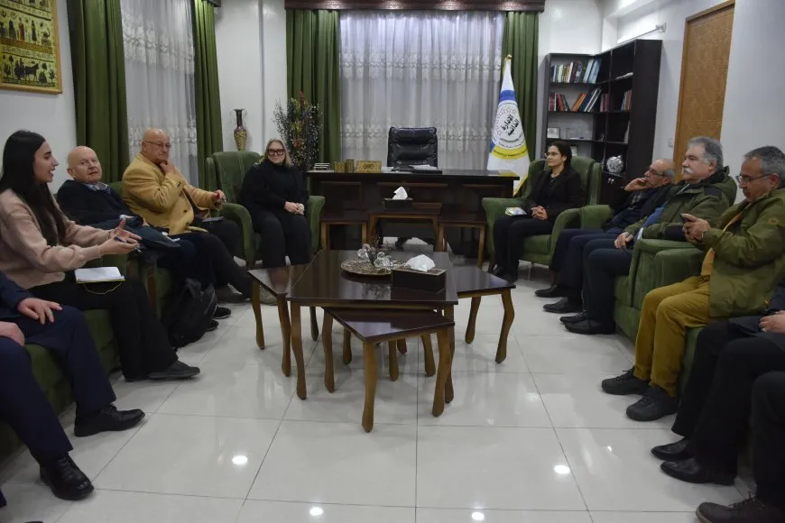 British delegation visits AANES