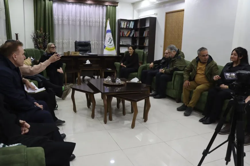 British delegation visits AANES