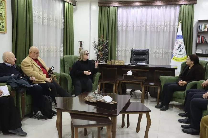 British delegation visits AANES