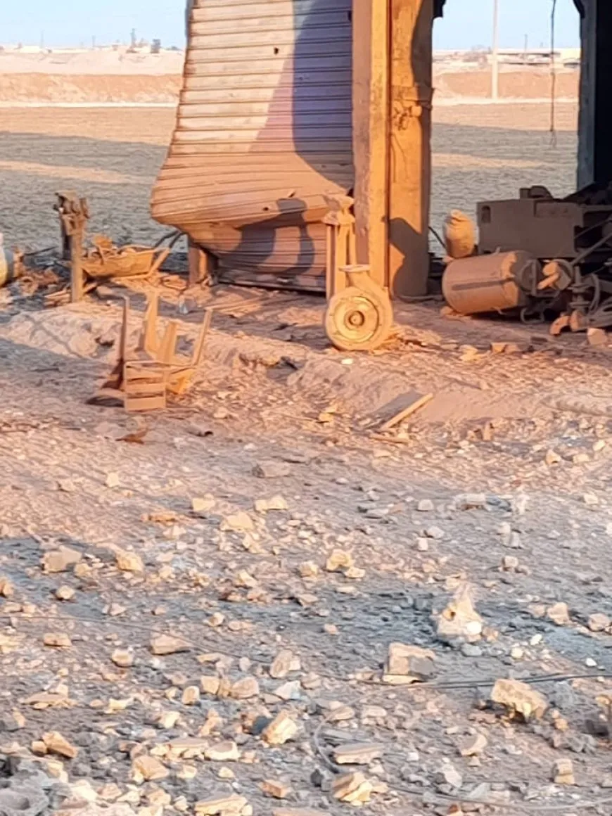 Widespread destruction in Zirghan as result of Turkish occupation shelling