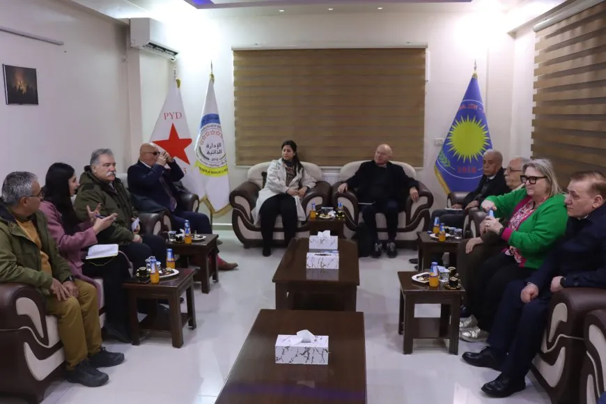 British delegation continues its tour in NE, Syria