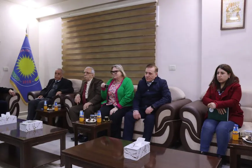 British delegation continues its tour in NE, Syria