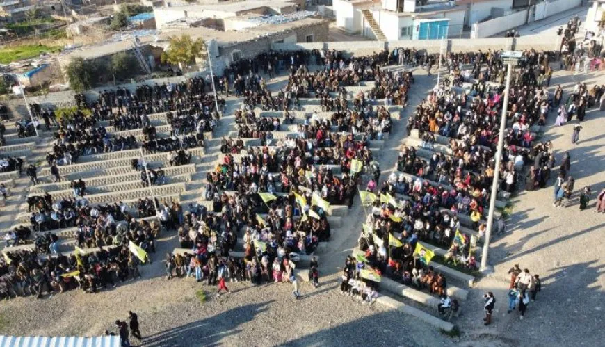 Hundreds of thousands listen to leader Ocalan’s historic call