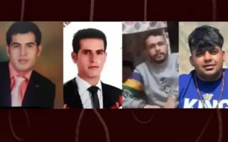 Execution of 5 Kurdish prisoners by Iranian Authorities