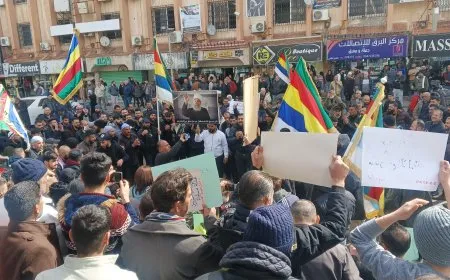 Widespread protests against Damascus authority in As-Suwayda 