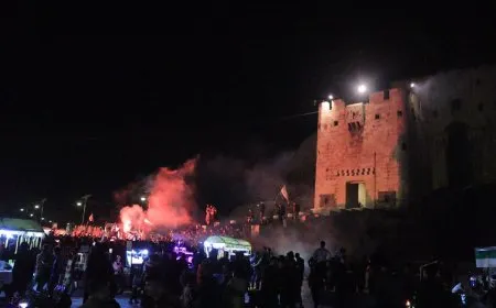 Scenes from Syrians' celebrations of SDF and Damascus agreement