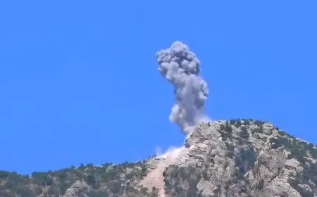 Turkish occupation bombs Amedya district in S. Kurdistan