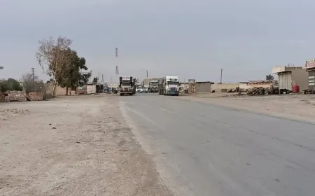 Aid convoy from NE, Syria reaches coastal region