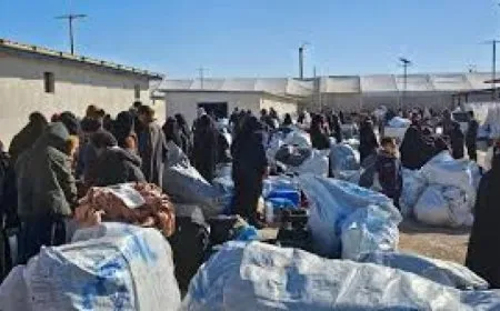 New group of Iraqis leaves Al-Hol Camp