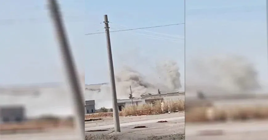 Turkish occupation bombs city of Sirrin, its surroundings