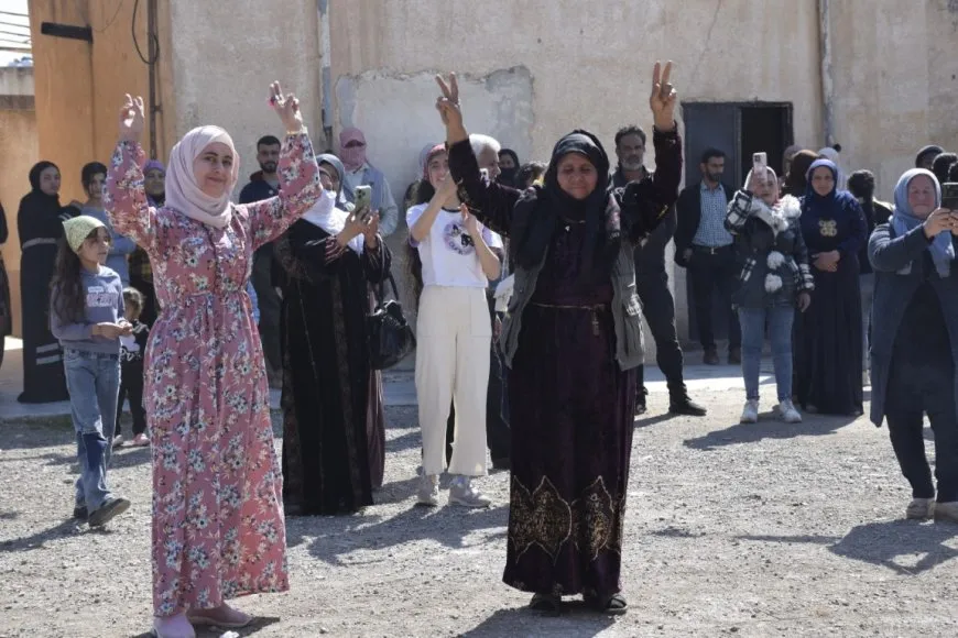 First Newroz flame lit in NE Syria