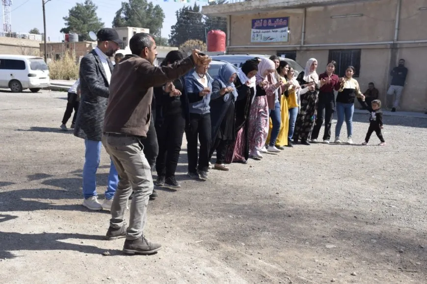 First Newroz flame lit in NE Syria