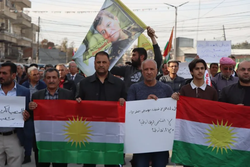 Qamishlo protest rejects Damascus' "Constitutional Declaration"