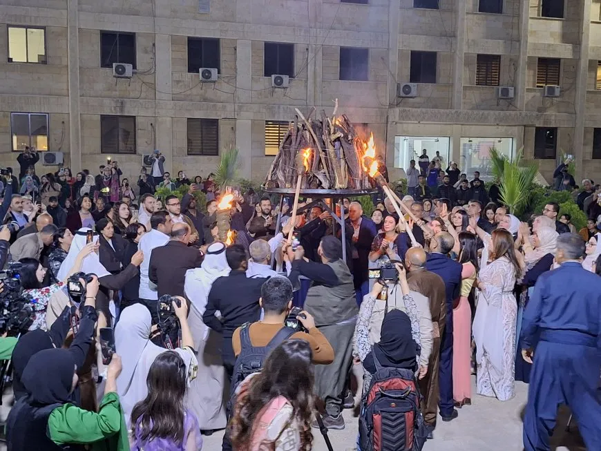 DAA lights Newroz flame 2025
