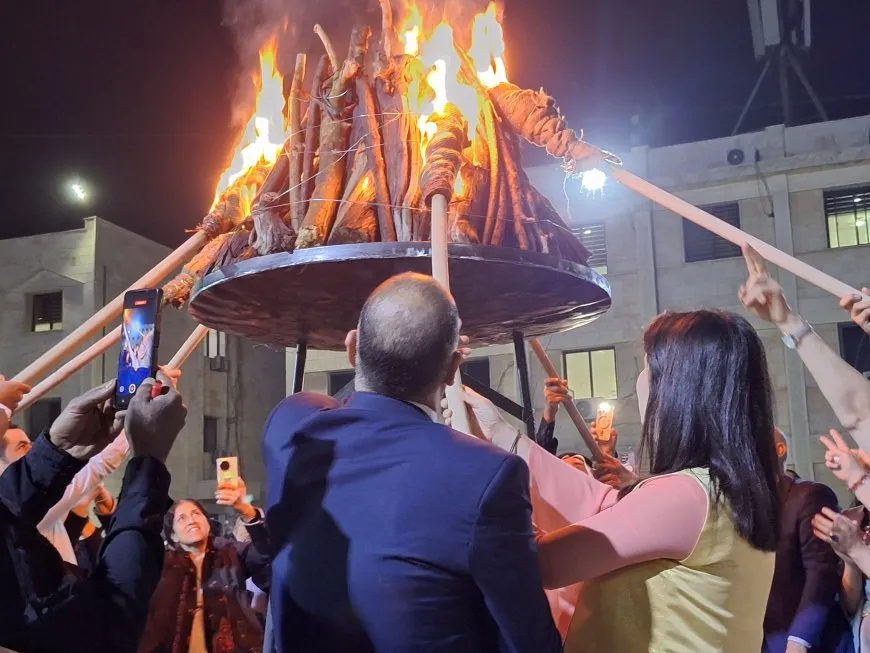 DAA lights Newroz flame 2025