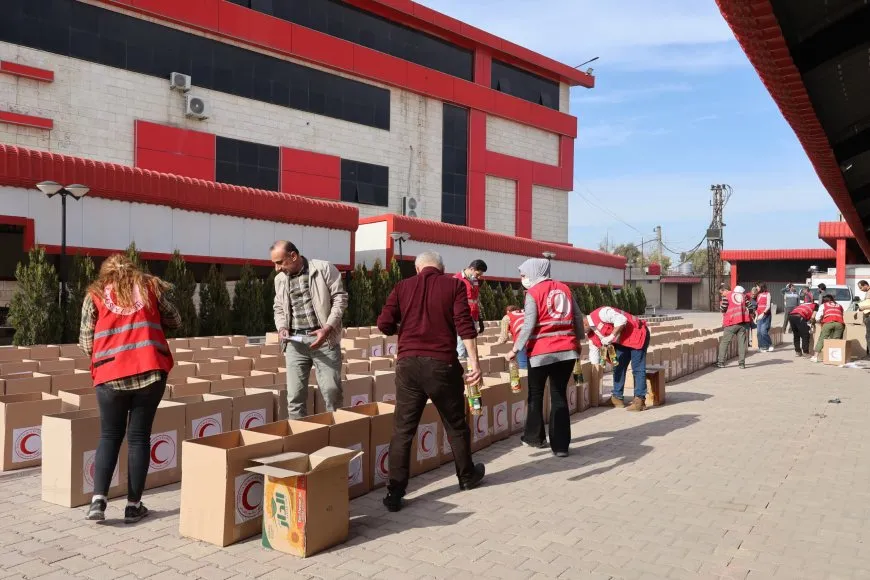 Tomorrow, Kurdish Red Crescent will send its first humanitarian aid convoys to Syrian coast