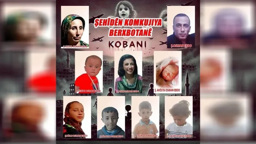 Tragic end for family in Kobani countryside, struggling to earn daily living