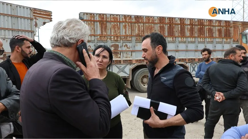 First of its kind: 350 tons of flour, thousands of aid packages delivered to Syrian Coast