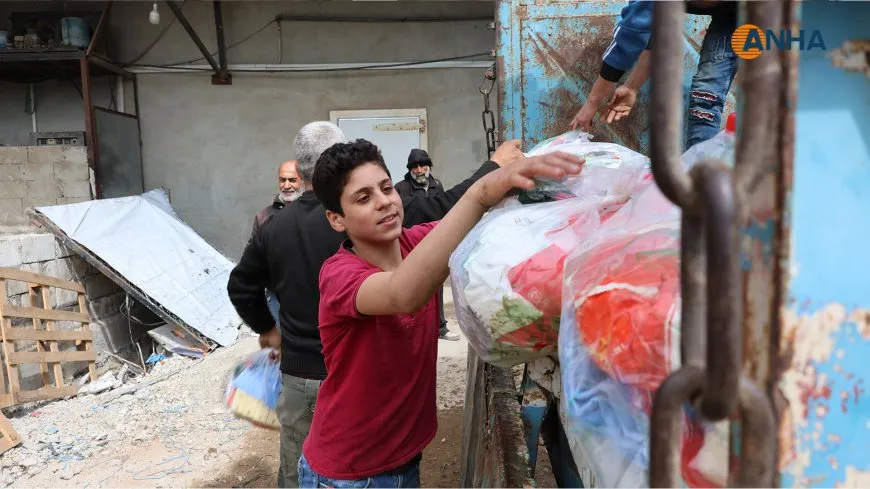 First of its kind: 350 tons of flour, thousands of aid packages delivered to Syrian Coast