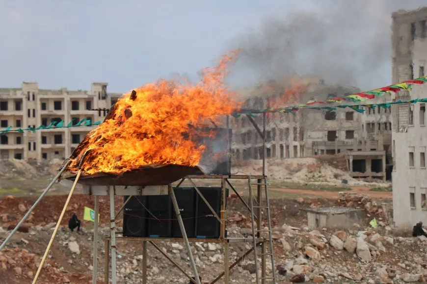 Newroz 2025: Freedom’s flame lights up NE Syria, Aleppo