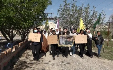 Leader Ocalan's birthday celebrated at Tishrin Dam