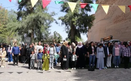 Celebrations by YPJ, Zenobia Women’s Gathering on Leader Ocalan’s birthday