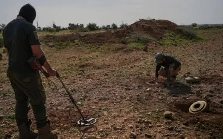 Red Cross: Half of Syria's population at risk due to mines and remnants of war
