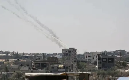 Israeli Army intercepted three projectiles from Gaza Strip
