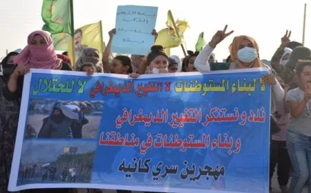 IDPs from Sere Kaniye demand end to occupation for safe return