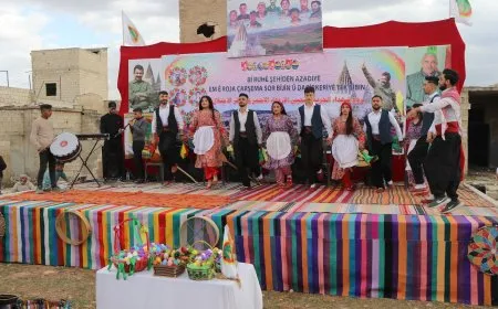 Residents of Sheikh Maqsoud, Ashrafieh celebrate Yazidi New Year