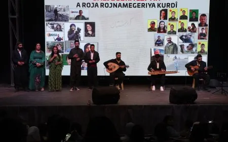 YRA honors media outlets, including ANHA agency, on Kurdish Journalism Day