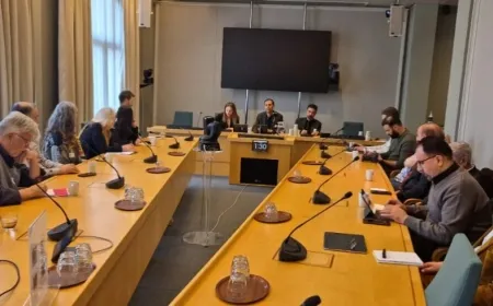 Leader Ocalan’s lawyers speak at Norwegian Parliament about isolation