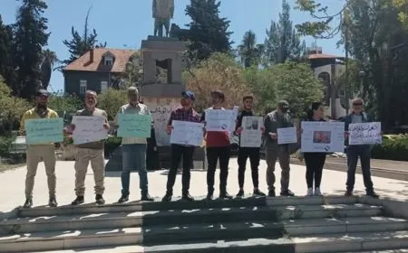 Activists protest against Damascus regime in As-Suwayda