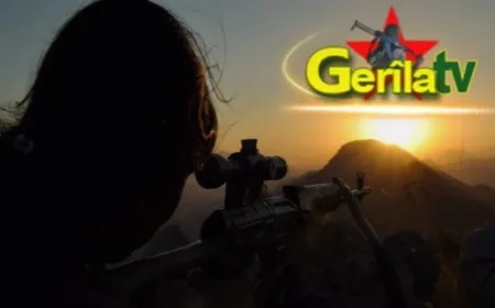 Gerîla TV shows destruction of Turkish armored vehicle west of Zap