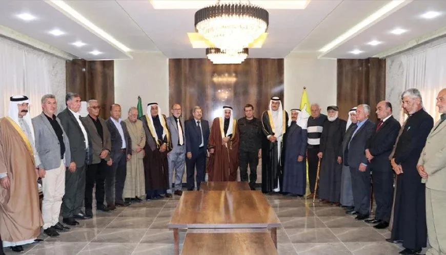 SDF commander receives Raqqa delegation, grants Pardon for Eid