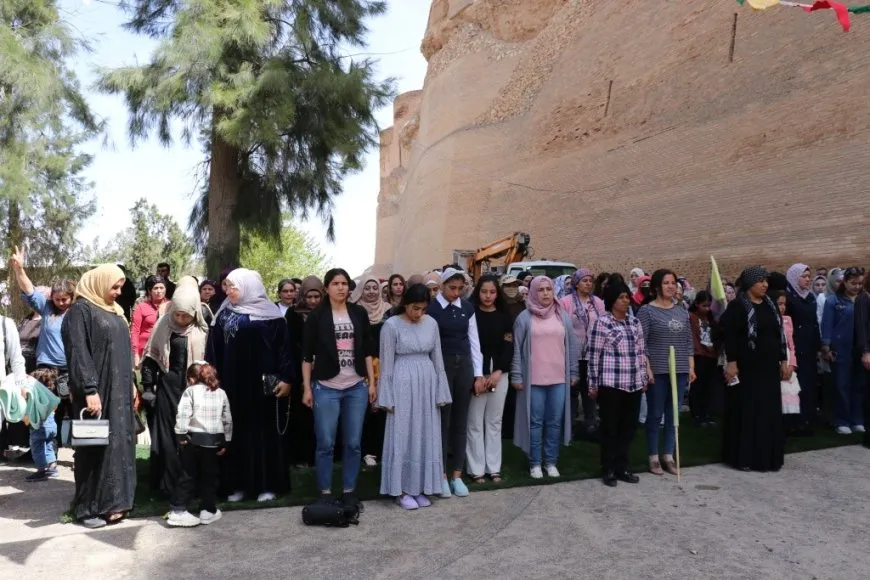 Celebrations by YPJ, Zenobia Women’s Gathering on Leader Ocalan’s birthday