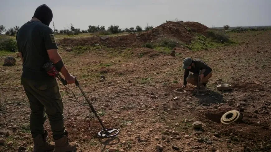 Red Cross: Half of Syria's population at risk due to mines and remnants of war