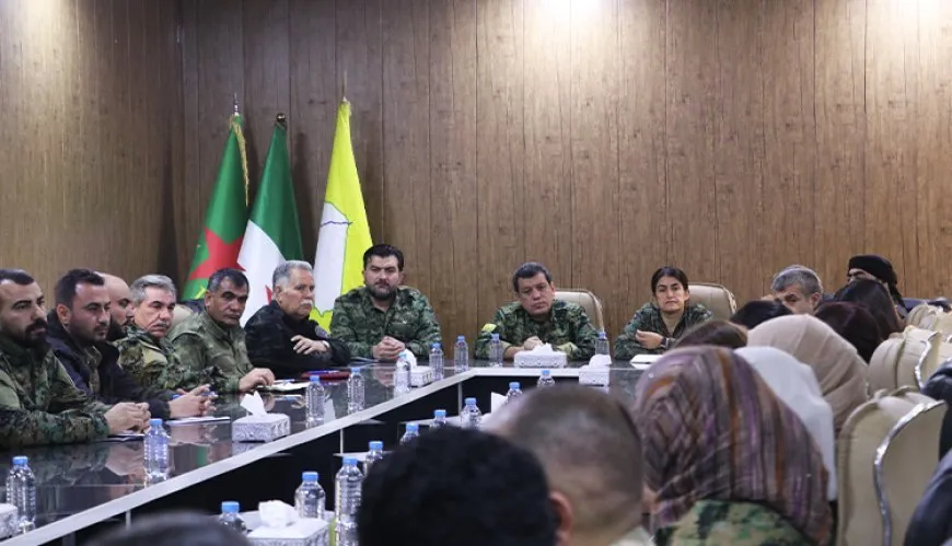 SDF Command holds high-level meeting on current developments in NE Syria 