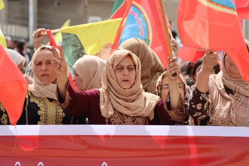 Thousands of people demand Leader Ocalan’s physical freedom