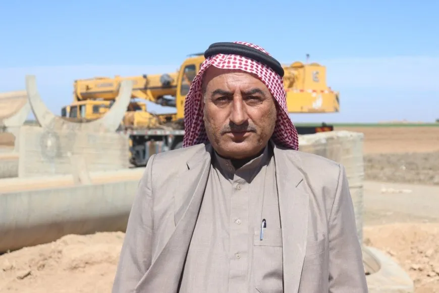 Intensive efforts in Raqqa Canton to rehabilitate irrigation projects in support of agriculture